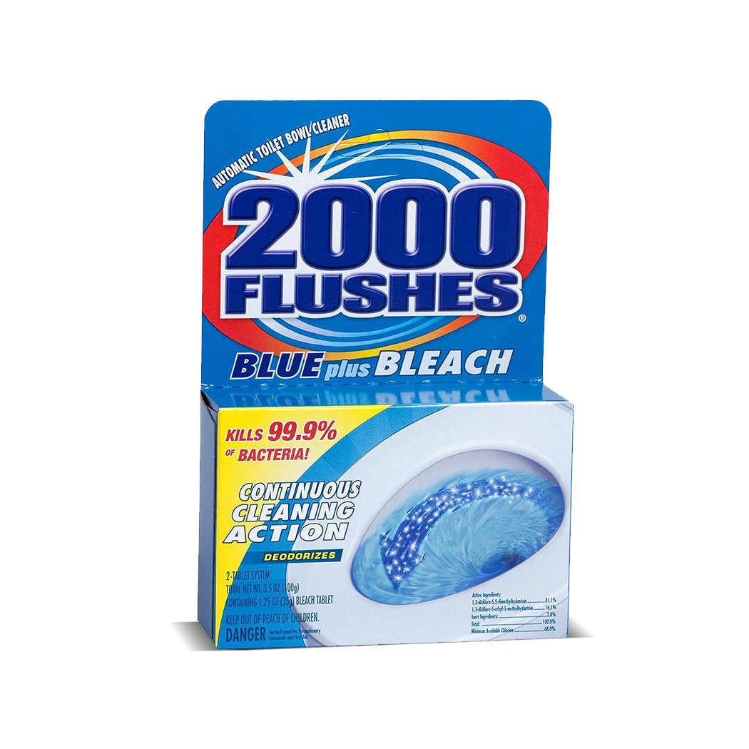 ٢٠٠٠ فلاش منظف مرحاض أوتوماتيكي بلو بلس – ١٠٣ مل