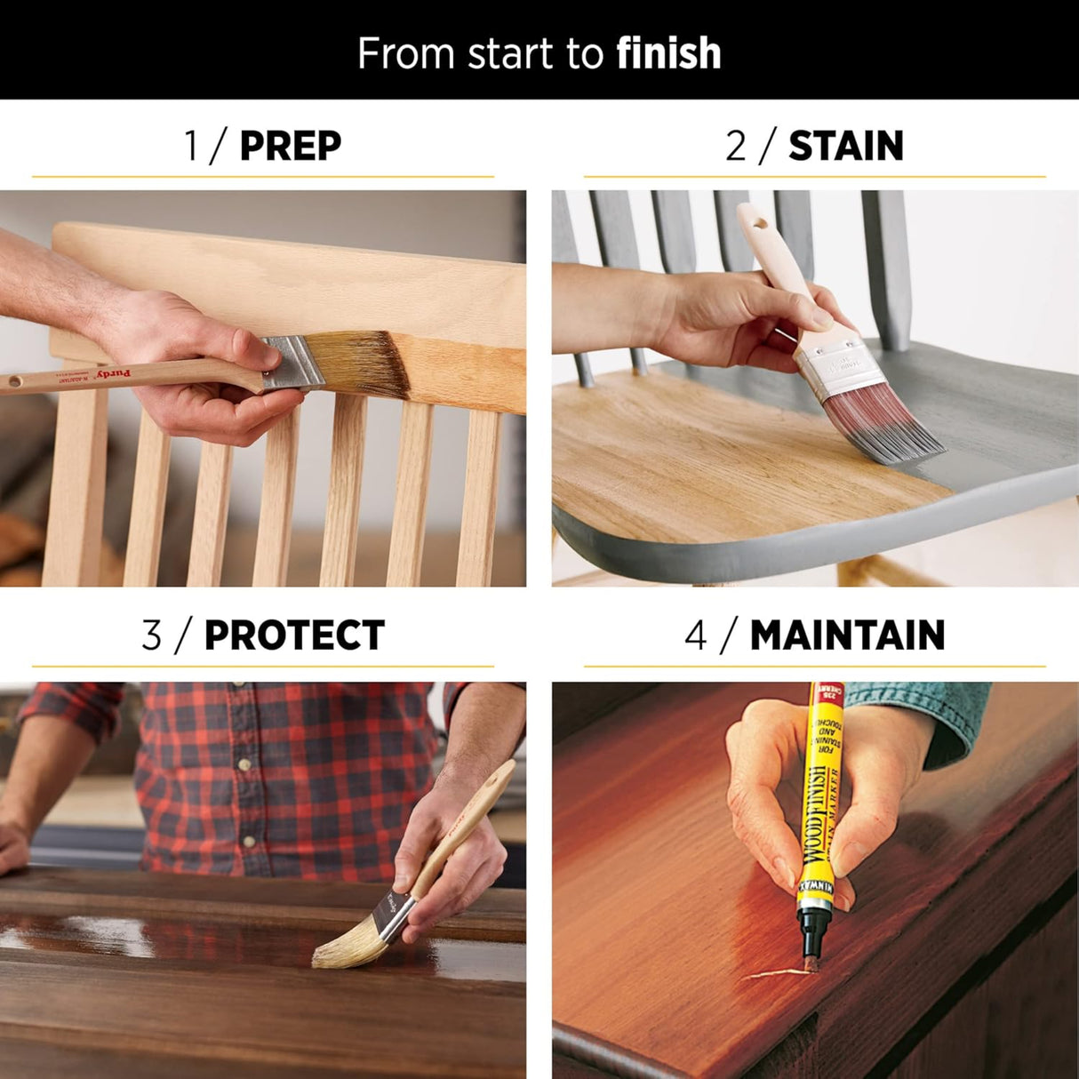 محسن الخشب المائي قبل التلوين مينواكس-3