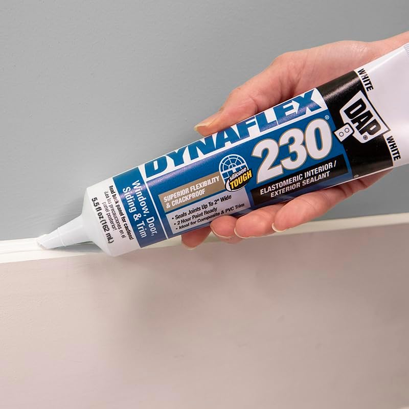 داب مانع تسرب DYNAFLEX 230 للاستخدام الداخلي والخارجي– أبيض ٥.٥ أونصات