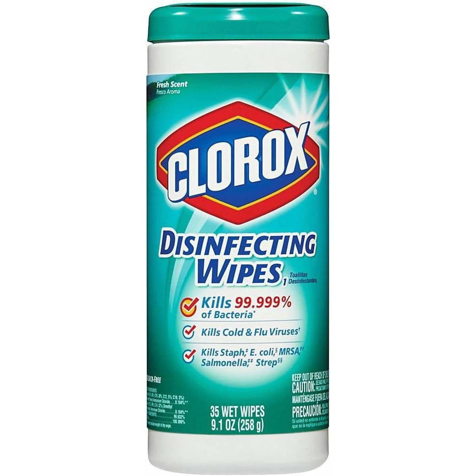 كلوروكس مناديل منعشة – ٣٥ قطعة