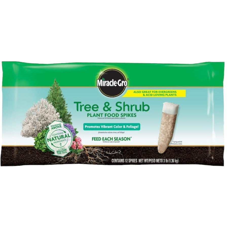 سكوتس ميراكل جرو أعواد تغذية الأشجار والشجيرات - ١٢ قطعة
