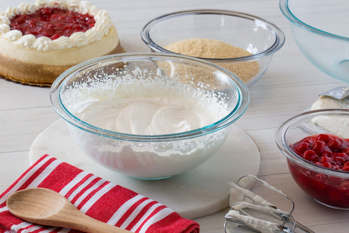 بيريكس وعاء خلط زجاجي أصلي شفاف سعة - ٤ لتر