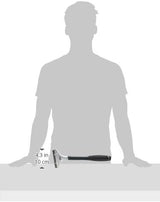 ماستر بينتر أداة إزالة الطلاء بمقبض طويل من الألومنيوم مقاس ١٢ بوصة شفرة ٤ بوصة أسود وفضي
