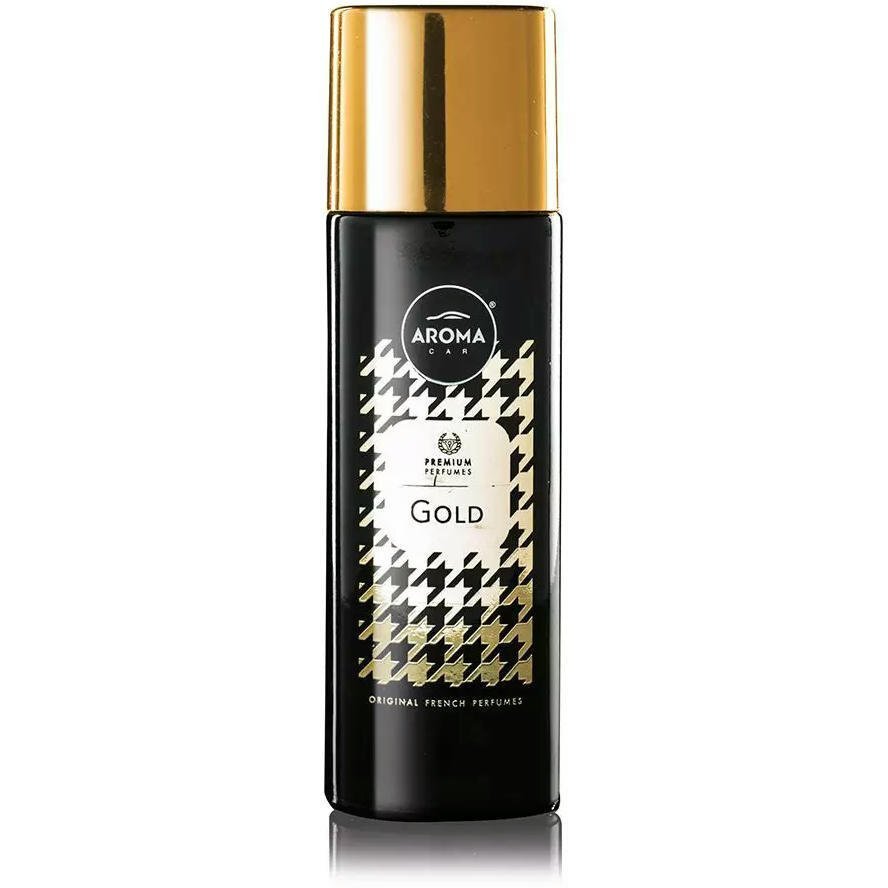 أروما كار بخاخ عطر سيارة بريستيج ذهبي – ٥٠ مل