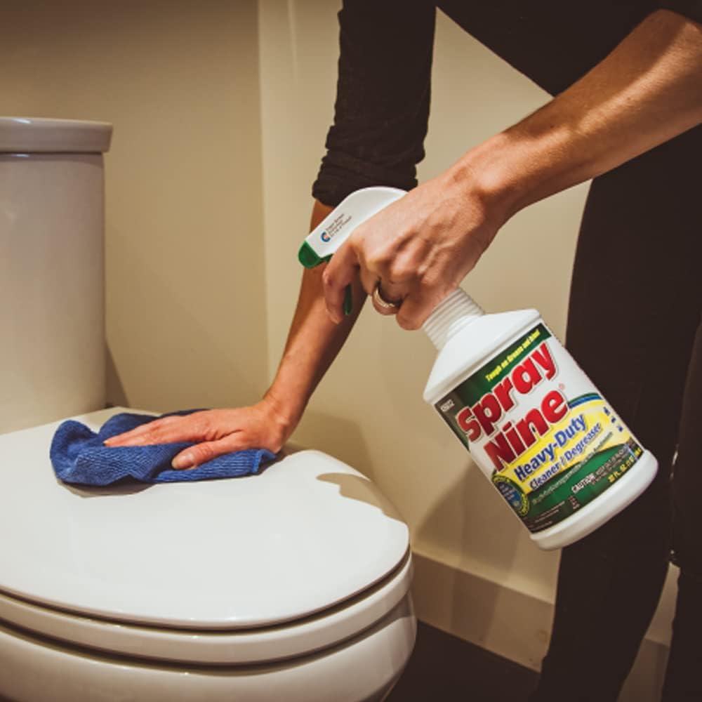 سبراي ناين منظف ومطهر شديد التحمل متعدد الأغراض ٣٢ أونصة – أبيض
