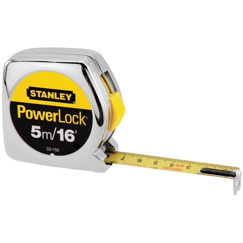 ستانلي متر قياس شريط باور لوك – ٥ متر × ٣/٤ إنش