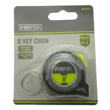 ماستر ميكانيك شريط قياس سلسلة مفاتيح – ٦ بوصة