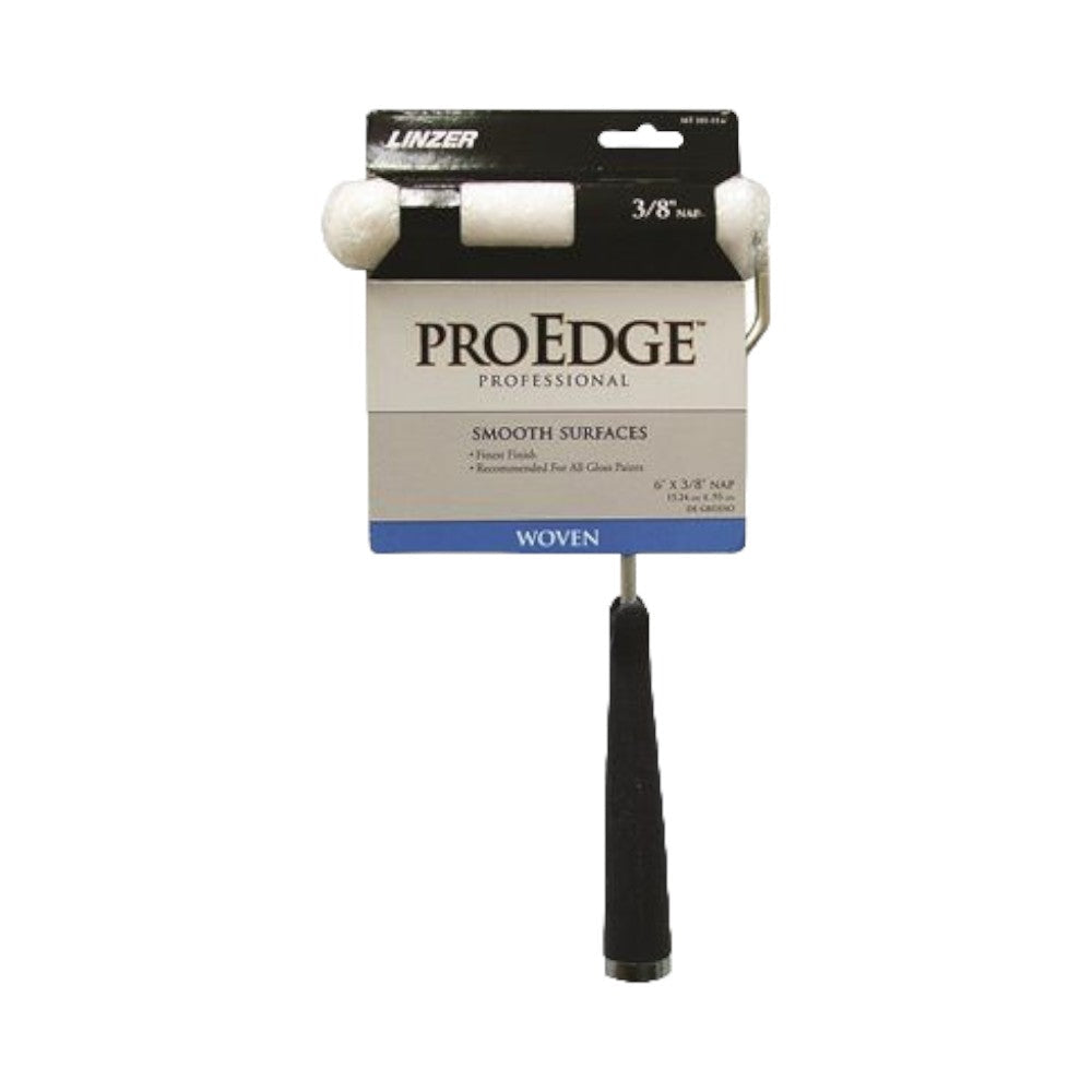 لينزر غطاء بكرة منسوجة صغيرة ٦ بوصة × ٣/٨ بوصة وبر – أبيض