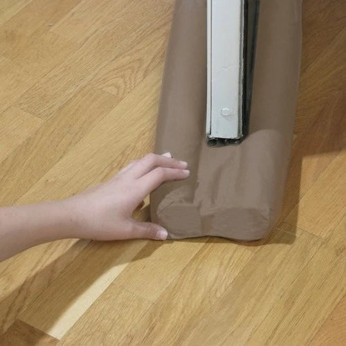 فروست كينغ مانع تسرب الهواء المزدوج للأبواب والنوافذ – بني