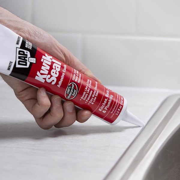 داب KWIK SEAL مانع تسرب للأحواض والبلاط – أبيض ٥.٥ أونصات