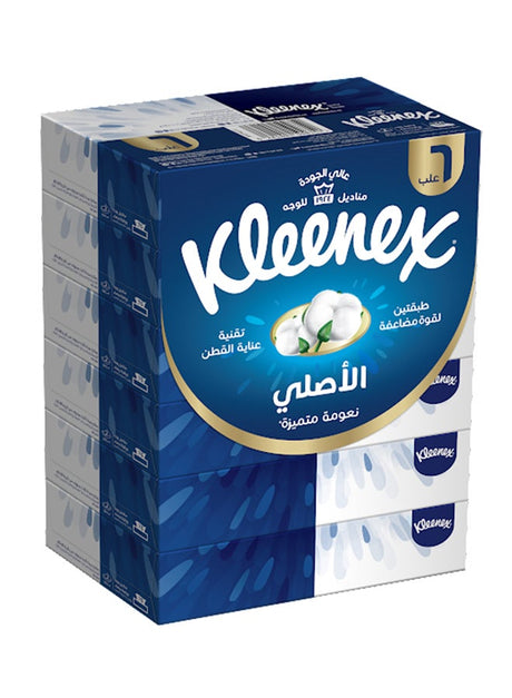مناديل كلينكس اصلي 152 منديل - 6 علب
